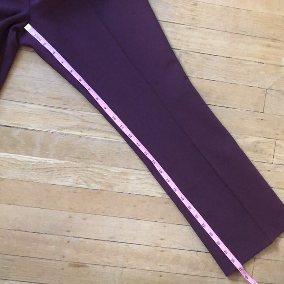 New MaxMara SportMax high rise pin tuck crop straight leg cigarette trouser - Picture 12 of 12